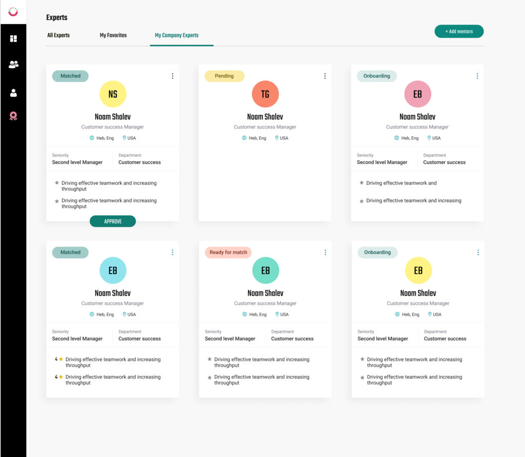 GrowthSpace Launches the First Multi-experience Talent Development Platform 3 Internal mentoring 1